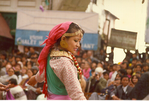 Gorkha Girl Dancing