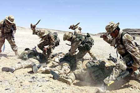 British Gurkhas - Afghanistan 2001 training